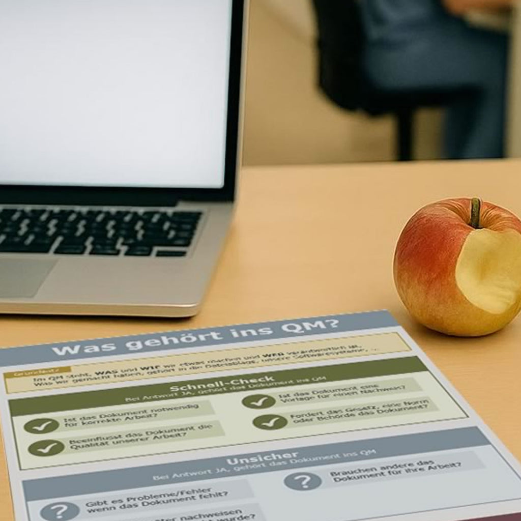 Was gehört ins QM? Kostenlose Infografik und hilfreicher Leitfaden